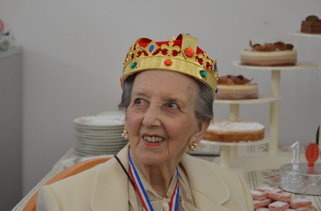 Rencontre entre 2 personnalités de Loches Accueil Loisirs.