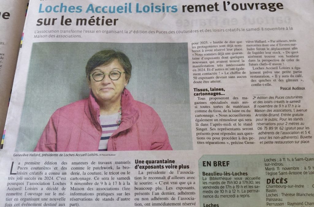 2e édition des Puces des Couturières.